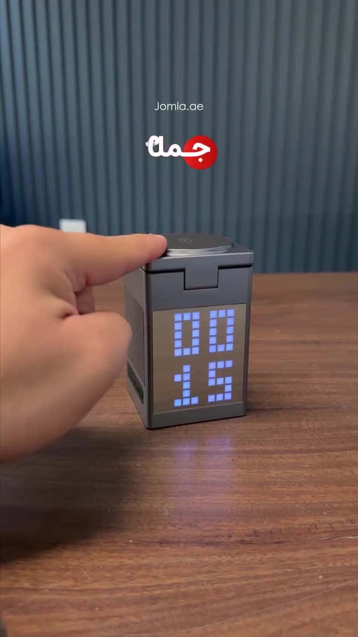3in1 Magnetic Charger with Bluetooth Speaker and Alarm Clock for Apple Devices