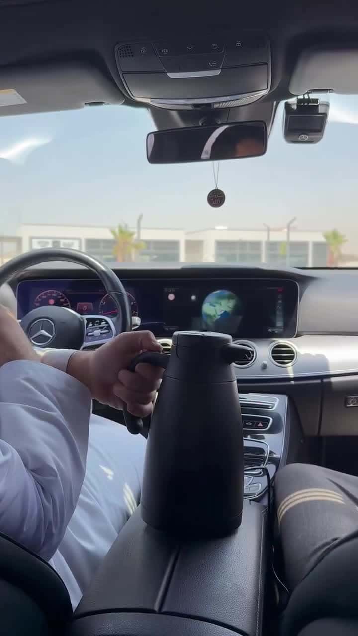 غلاية ماء للسيارة 12 فولت 1200 مللي Car Electric Kettle  (مستعمل) (Used)