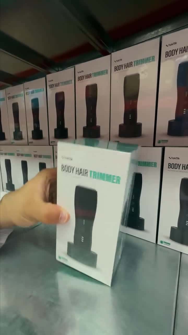 ماكينة حلاقة للمناطق الحساسة للرجال تكتك 800 مللي أمبير Taktik Body Hair Trimmer