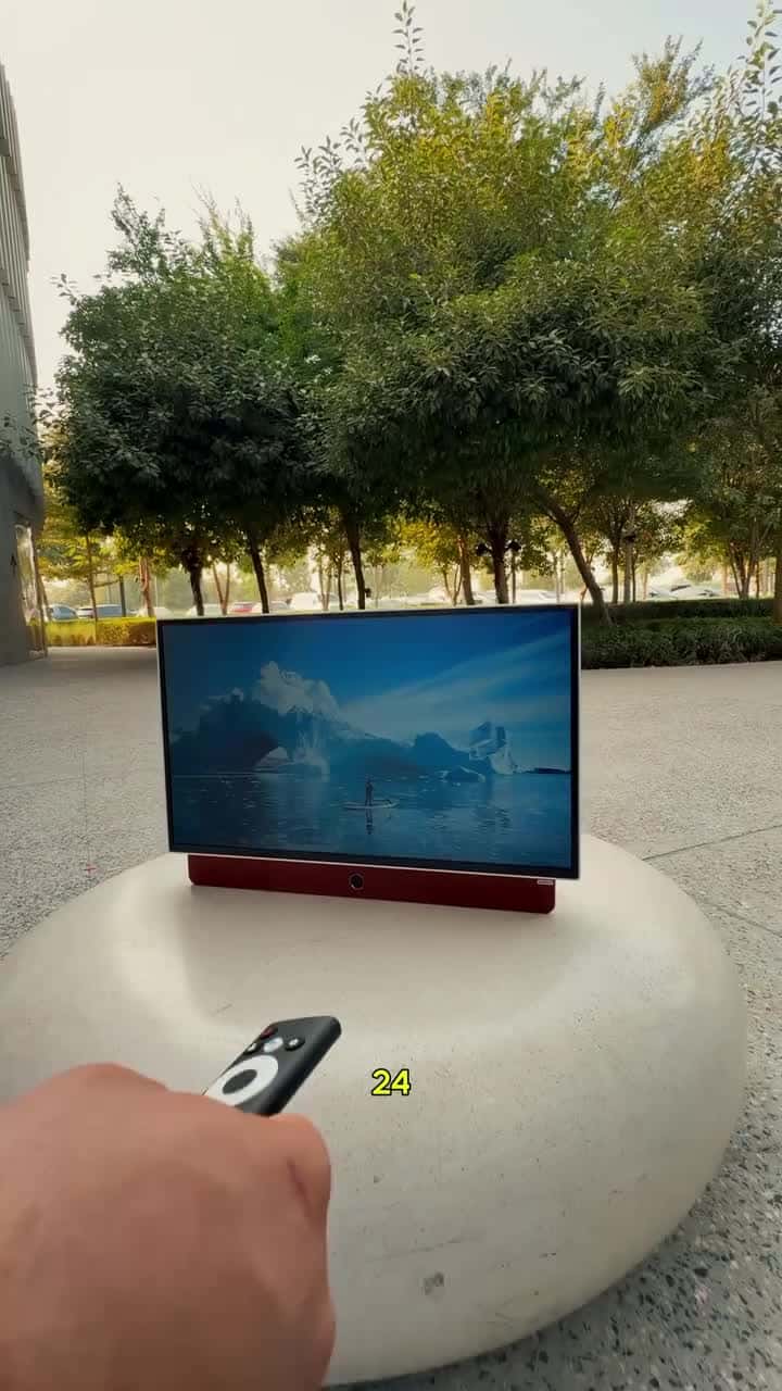 شاشة تلفزيون متنقل سمارت لاسلكية متنقلة سكاي وورث 24 بوصة Skyworth Portable Smart Google TV