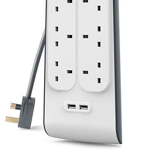وصلة كهرباء ب 6 مداخل 6Way Surge Protection Strip - BELKIN