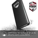 كفر ظهر ضد الصدمات Lux لسامسونج جالكسي Note 9 من X-Doria - أسود جلدي