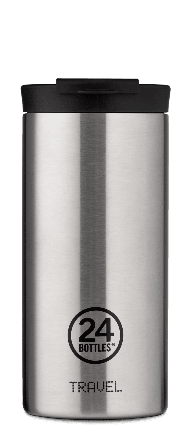 زجاجة سفر 600 مللي 24Bottles Travel Tumbler - فولاذي - 35701