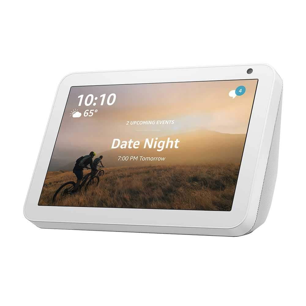amazon echo show 8 smart display with alexa sandstone