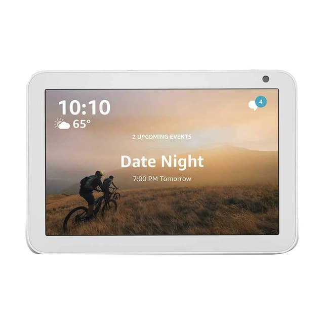 amazon echo show 8 smart display with alexa sandstone
