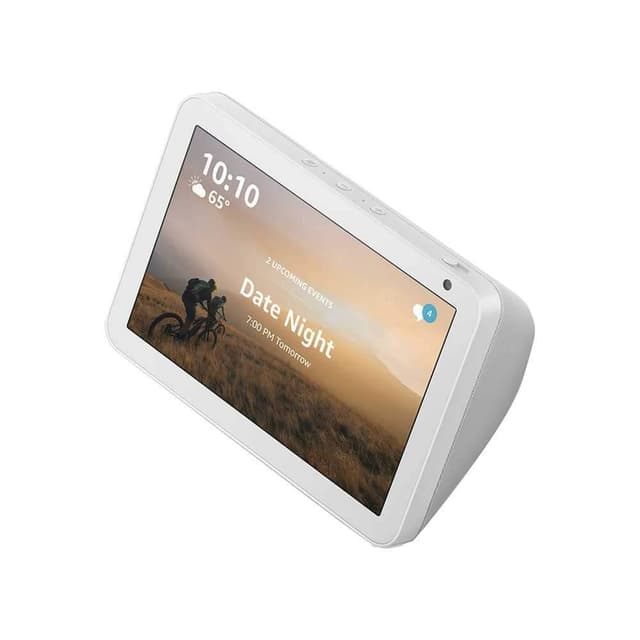 amazon echo show 8 smart display with alexa sandstone