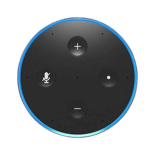 مكبر صوت ذكي Echo من  Amazon  (الجيل الثاني) -  قماش رمادي