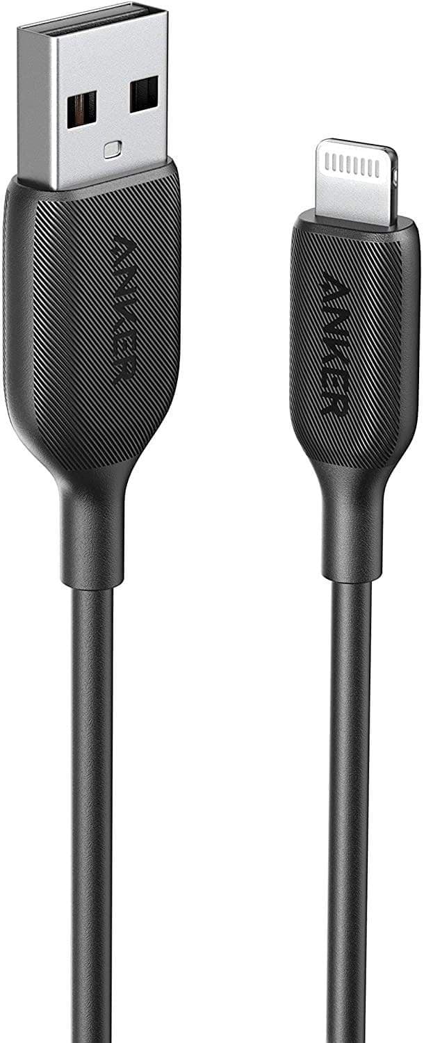 anker powerline iii lightning cable black 3ft