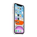 apple iphone 11 silicon case white