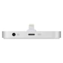 apple iphone lightning dock silver