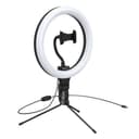 baseus selfie ring light with long tripod stand cell phone holder