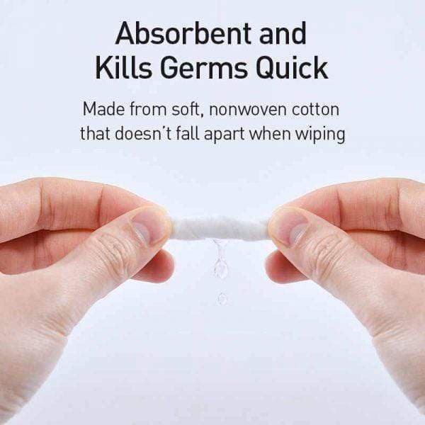 baseus disposable alcohol prep pad 100 20 pcs