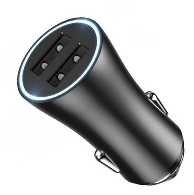 شاحن سيارة Baseus Golden Contactor Pro Dual Quick Charger Car Charger U+C 40W رمادي