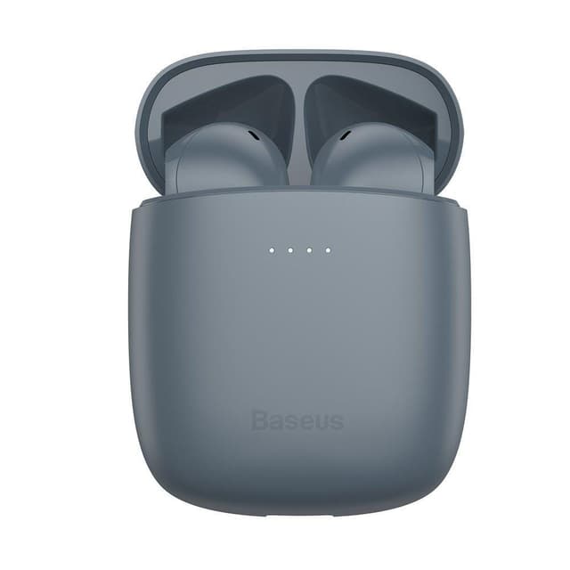 سماعة بلوتوث لاسلكية Baseus Encok True Wireless Earphones W04 Pro– رمادي