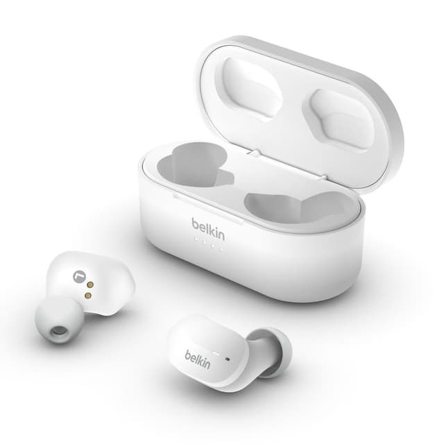 belkin soundform true wireless earbuds white