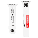 حزام ساعة Case-Mate - Kodak Apple Watch Band 42-44mm - أبيض