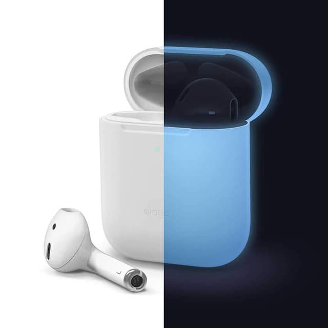 غطاء سيليكون لسماعات Airpods  من Elago - أزرق متوهج