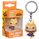 Funko pop keychain mha all might silver age