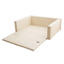 سرير أطفال متعدد الاستخدامات مقاس كبير Ggumbi Twin Star Extra Large - عاجي