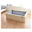 سرير أطفال متعدد الاستخدامات مقاس كبير Ggumbi Twin Star Extra Large - عاجي