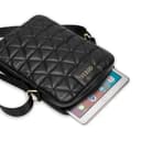 حقيبة تابلت PU Quilted Tablet Bag 10" Guess - أسود