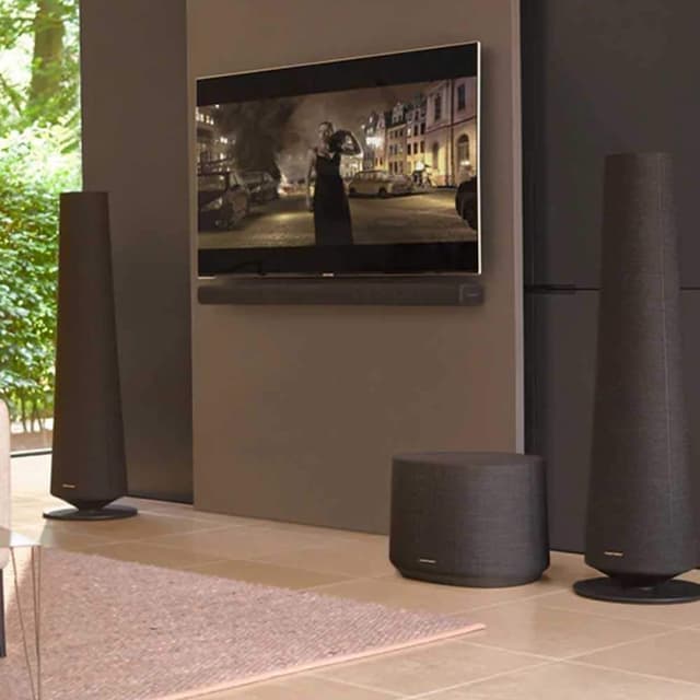 سماعة خارجية لاسلكية بلوتوث Citation Subwoofer من Harman Kardon - أسود