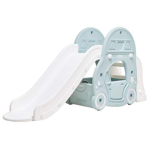 أرجوحة iFam - REFINE KAKA ROOF-CAR SLIDE - MISTY BLUE + MAT