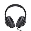 سماعات رأس للألعاب سلكية فوق الأذن أسود جي بي ال JBL Quantum 100 Wired Over-Ear Gaming Headset - Black