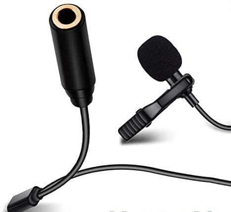 Generic Blueland Lavalier microphone with one side connect earphone for youtube tiktok instagram and facebook vedio (Type-C)