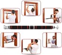 عقلة باب للتمارين الرياضية غير قابلة للانزلاق قابلة للتمديد جينيريك Pull Up Home Adjustable Non Slip Bar Doorway