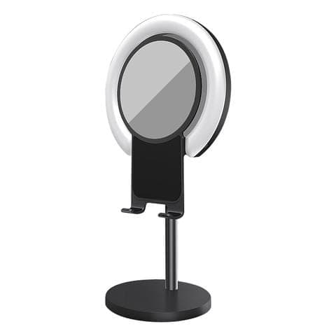 generic led ring light black