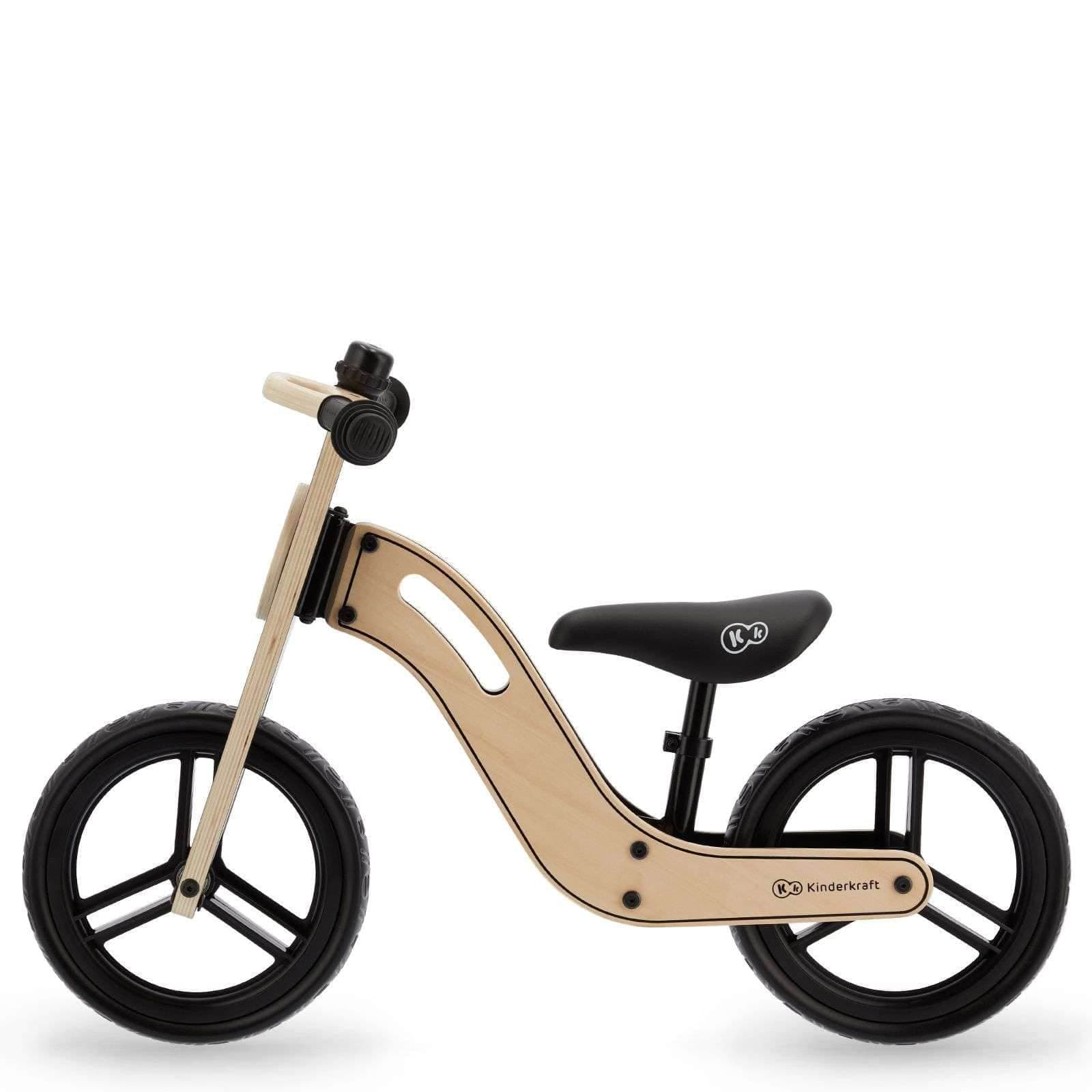 kinderkraft balance bike uniq natural