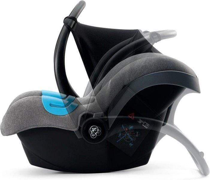مقعد سيارة للأطفال لون رمادي Kinderkraft MINK gray melange