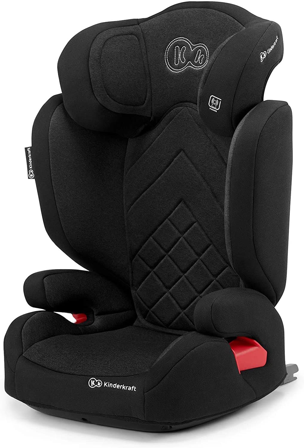 مقعد سيارة للأطفال لون أسودKinderkraft XPAND black with ISOFIX system
