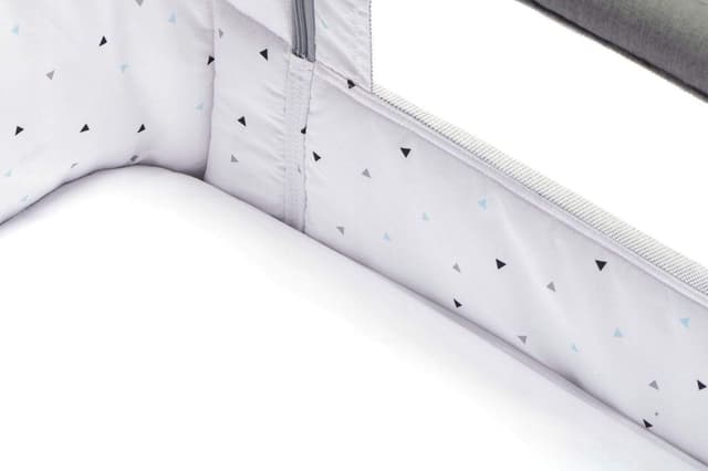 kinderkraft baby cot neste grey melange