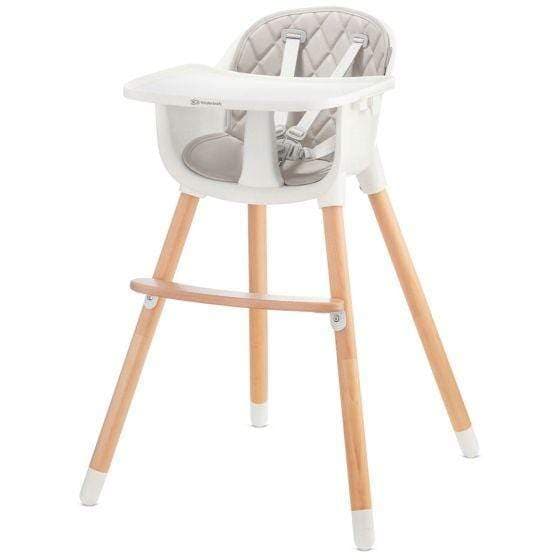 كرسي اكل اطفال رمادي كيندر كرافت Kinderkraft Grey High Chair Sienna