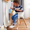 كرسي اكل اطفال رمادي كيندر كرافت Kinderkraft Grey High Chair Sienna