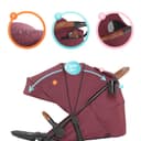 عربة لون خمري Kinderkraft GRANDE LX