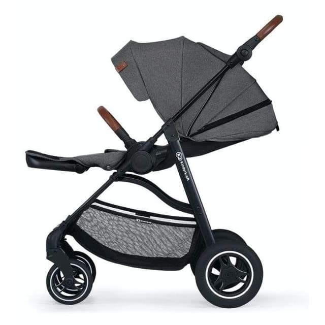 kinderkraft pushchair all road ash grey