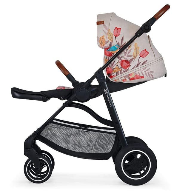 kinderkraft pushchair all road bird pattern