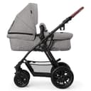 عربية اطفال قابلة للطي رمادية كيندر كرافت kinderkraft Grey Foldable Carriage