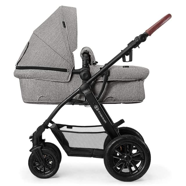 عربية اطفال قابلة للطي رمادية كيندر كرافت kinderkraft Grey Foldable Carriage