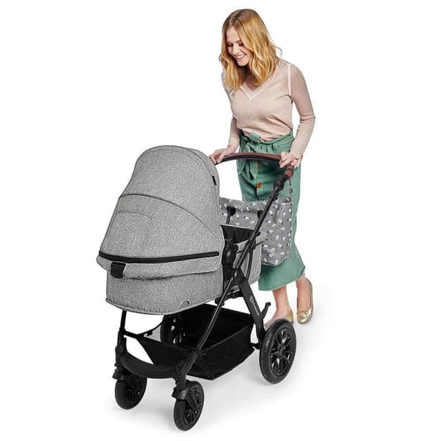 عربية اطفال قابلة للطي رمادية كيندر كرافت kinderkraft Grey Foldable Carriage