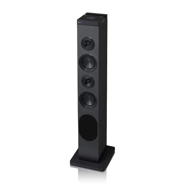 lg rl3 xboom tower 130w bluetooth music system black