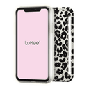 lumee duo case for iphone 11 leopard glitter