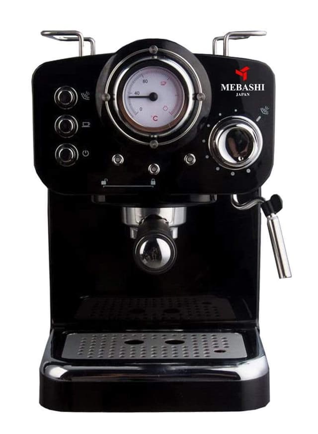 mebashi espresso coffee machine me ecm2009 black