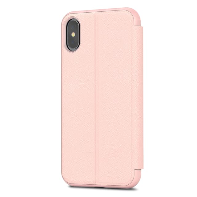 moshi sensecover for iphone x luna pink
