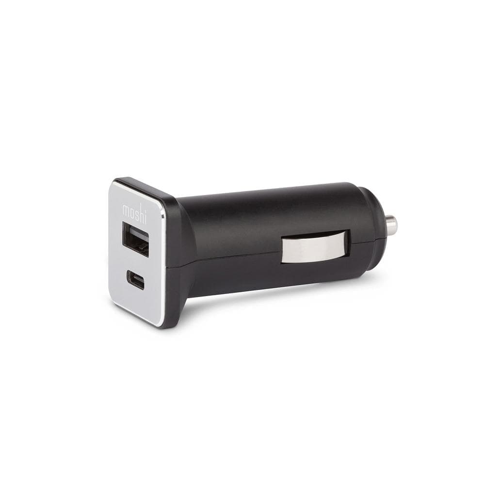 شاحن سيارة مع منفذ USB-C و USB-A- MOSHI
