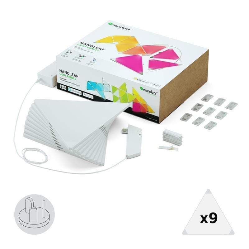 nanoleaf light panels smarter kit 9 panels 1 controller basic