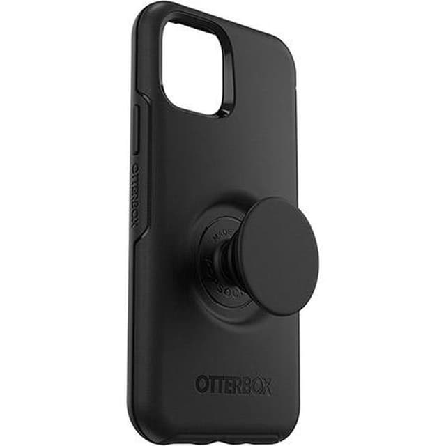 كفر حماية سيليكون مع خاتم لهاتف iphone 11 pro لون أسود Pop Symmetry Series Case Black for iPhone 11 Pro - OtterBox